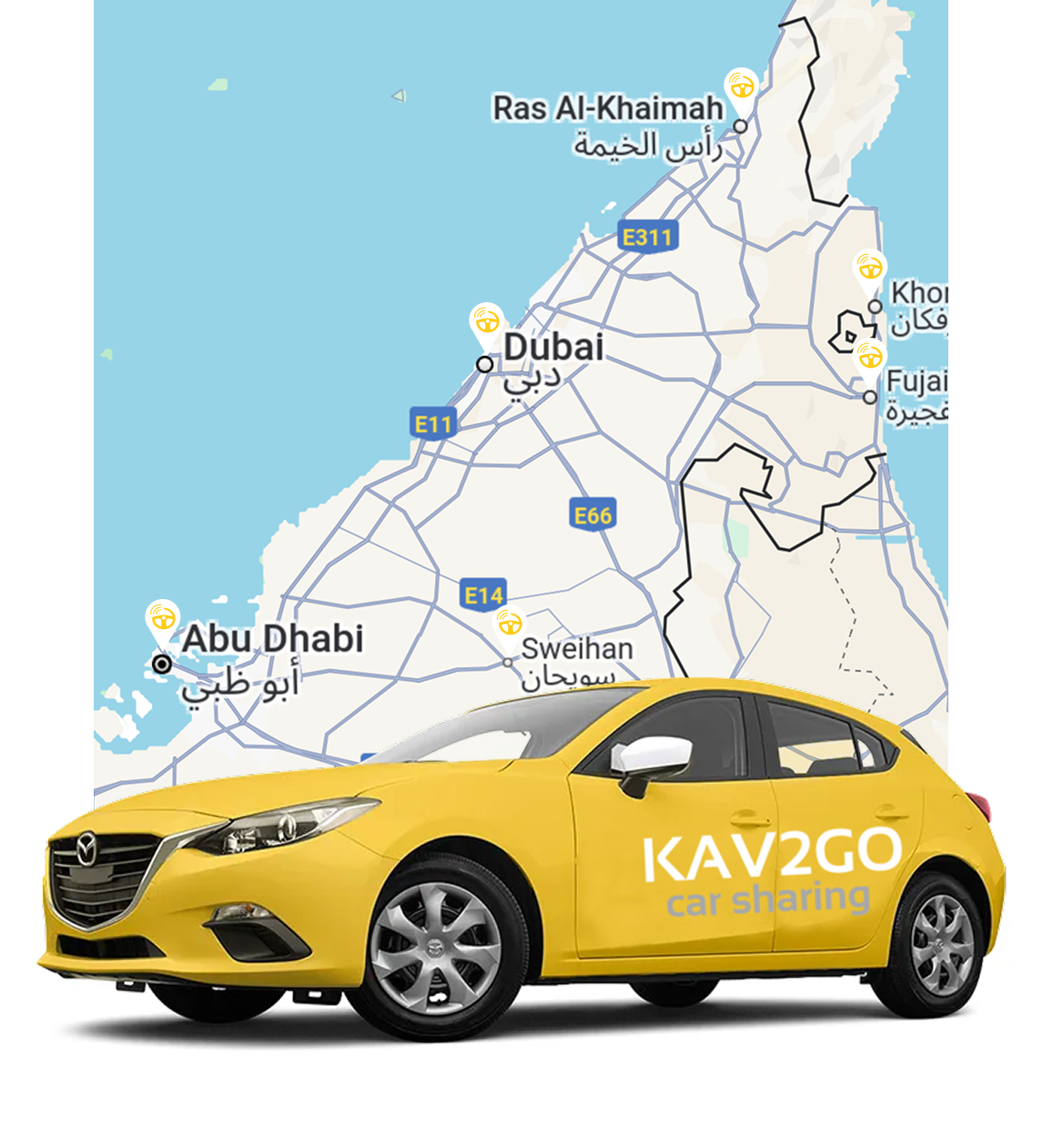 CarrGo Taxi Pooling Car